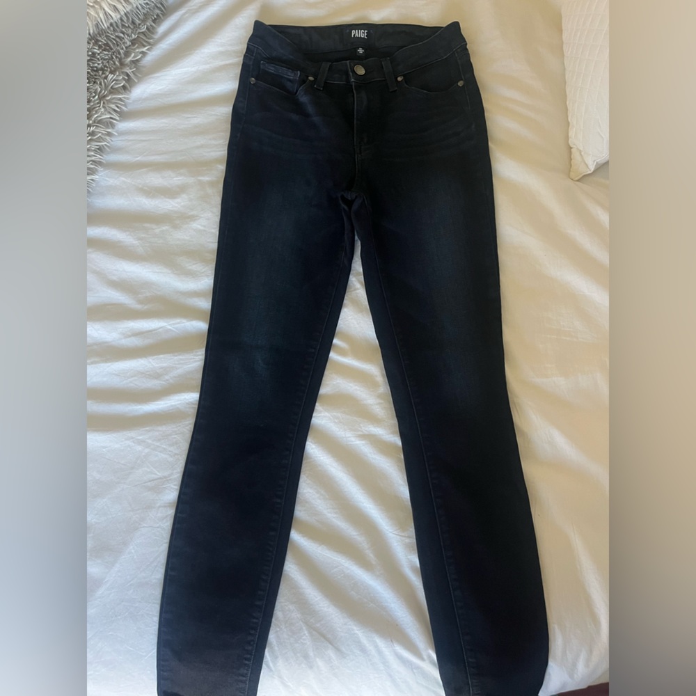 PAIGE Women's Dark Skinny Jeans